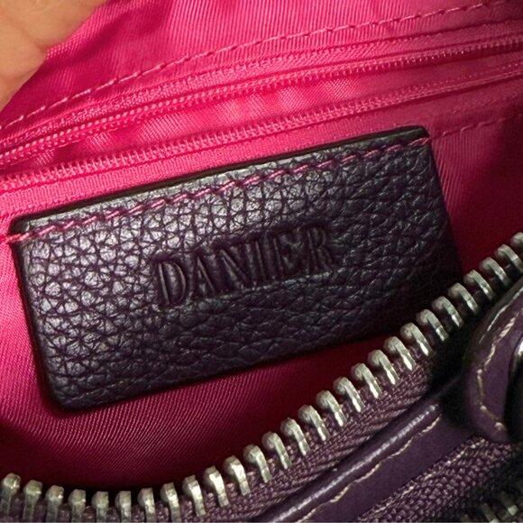 Danier Leather Adjustable Crossbody / Waistband Bag – Purple – New - Picture 12 of 12